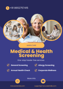 Blue Modern Medical Health Flyer