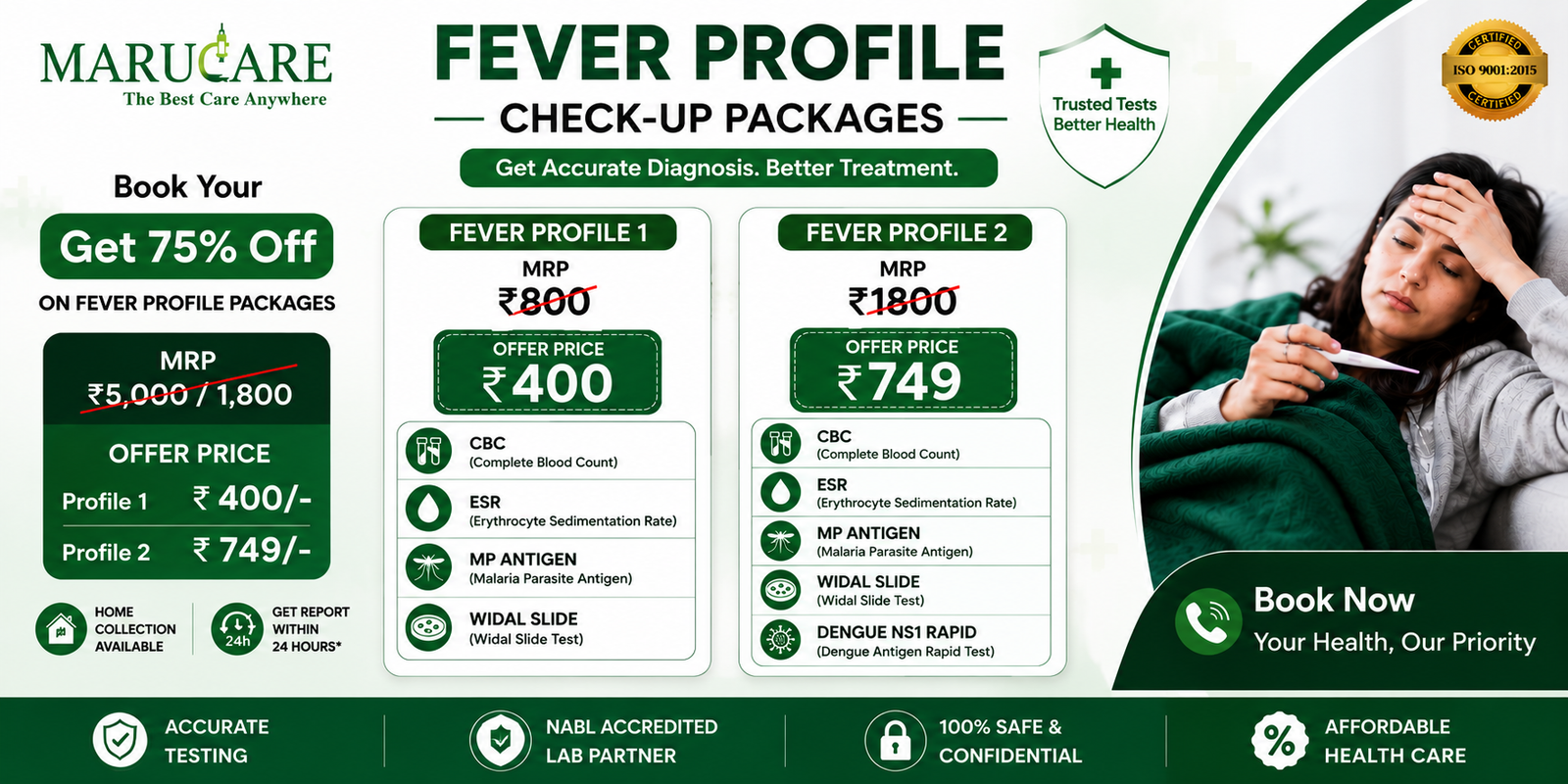 Fever profile marucare